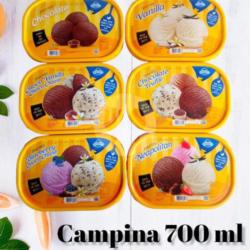 Champina Ice Cream Vanila 700ml (tinggal 3pack)