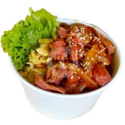 Sosis Saus Katsu Rice Bowl