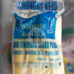 Fortune Singkong Rasa Keju 500 Gr