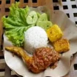 Paket Ayam Penyet Sambel Merah