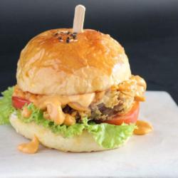 Nachos Chicken Burger