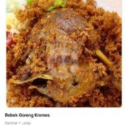 Bebek Goreng Kremes Lalab Sambel