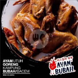 Ayam Kampung Goreng Utuh Bacem