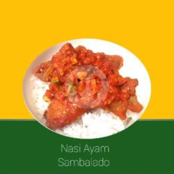 Nasi Telor - Ayam Sambalado