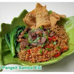 Mie Pangsit Sambal Ebi