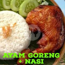 Ayam Goreng   Lalap   Nasi