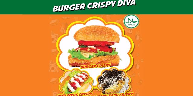 Burger Goreng Crispy Diva, Sekip