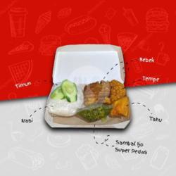 Paket Kenyang Nasi Bebek Sambal Ijo