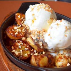 Caramelized Banana-plantanes Ice Cream