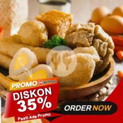 Promo Pempek Ikan Tengiri Isi 6 Beku