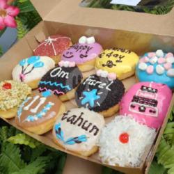 Paket Donat Ultah Isi 12