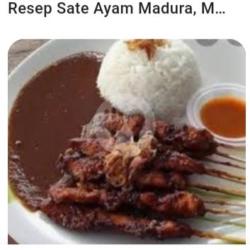 Nasi Sate Ayam Bakar 5 Tusuk