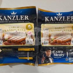 Kanzler Garlic Frankfurter 300gr