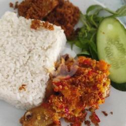 Nasi Ayam Geprek Sambel Padang (hanya Ready Paha Atas/bawah)