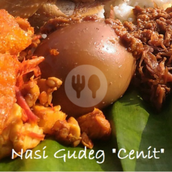 Nasi Gudeg “cenit” 1 (nasi Gudeg Telor)