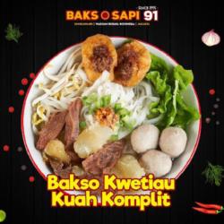 Bakso Kwetiau Kuah