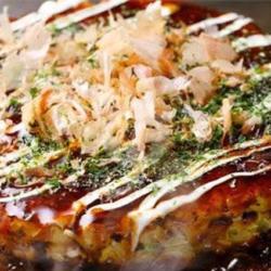 Okonomiyaki Crab Stick