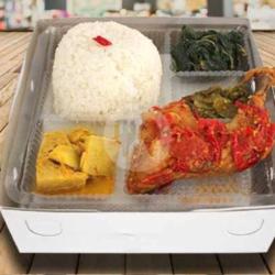 Nasi Box Padang Ayam Bakar/gulai/goreng/balado