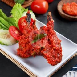 Bebek Pedas Gila   Nasi