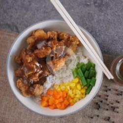 Ricebowl Ayam Crispy Blackpepper