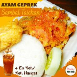 Paket Ayam Geprek Sambal Taichan