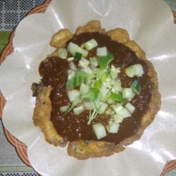 Tahu Telor Bumbu Kacang Pedas