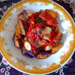 Goreng Ikan Asin Jambal Terong Jengkol Cabe Merah