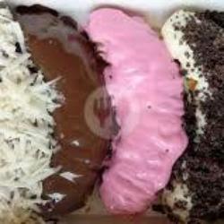 Pisang Nugget Mix Coklat Stoberi Lumer