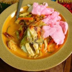 Ketupat Gulai Tauco   Telur