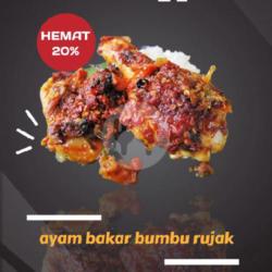 Ayam Bakar Rujak Pedas Tanpa Nasi