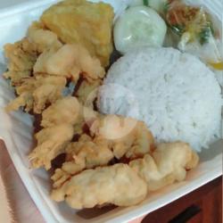 Paket Nasi Udang Crispy