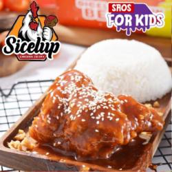 Paket Kenyang Ayam Crispy Saos Teriyaki (for Kids)