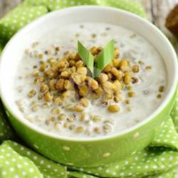 Bubur Kacang Padi Roti