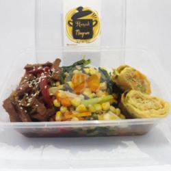 Beef Bellpepper No Rice Package