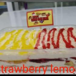 Dessert Cheese Cake Strawberry Lemon