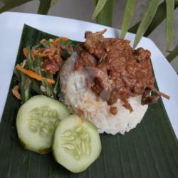 Nasi Empal Suwir Sambal Jabrik