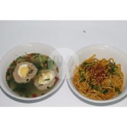 Mie Yamin Bakso Telur   Cingcang