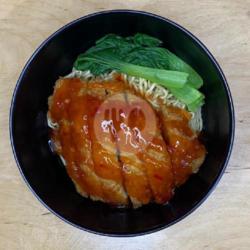 Mie Keriting Ayam Katsu Saus Pedas Manis Thailand