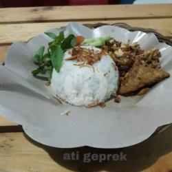 Nasi Ati Geprek/penyet