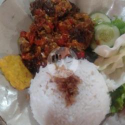 Nasi   Iga Bakar Penyet