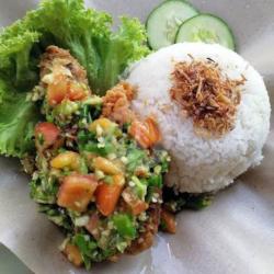 Nasi   Ayam Cabe Pecak