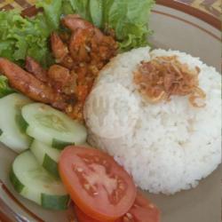 S. Cumi Kering Bledek   Nasi   Teh