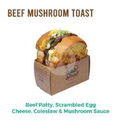 Beef Mushroom Toast