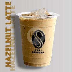 Iced Coffee Hazelnut Latte