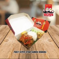 Koper Ayam (nasi Putih) Sambal Bawang