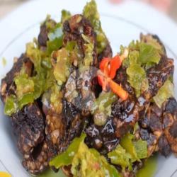 Paru Sambal Ijo   Nasi   Teh Obeng
