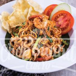 Mie Goreng Bakar - Seafood