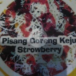 Pisang Goreng Keju Crispy Strawberry