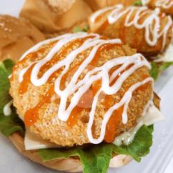 Burger Ayam Crispy