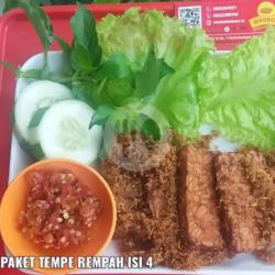 Paket Tempe Rempah Isi 4